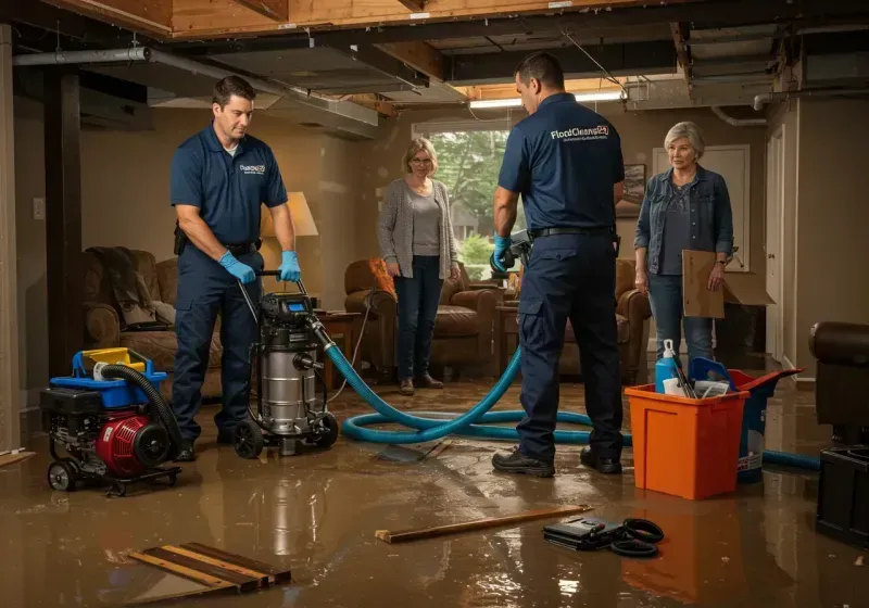 Basement Water Extraction and Removal Techniques process in Bells, TN